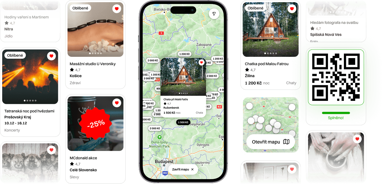 InTheCity mobilní aplikace